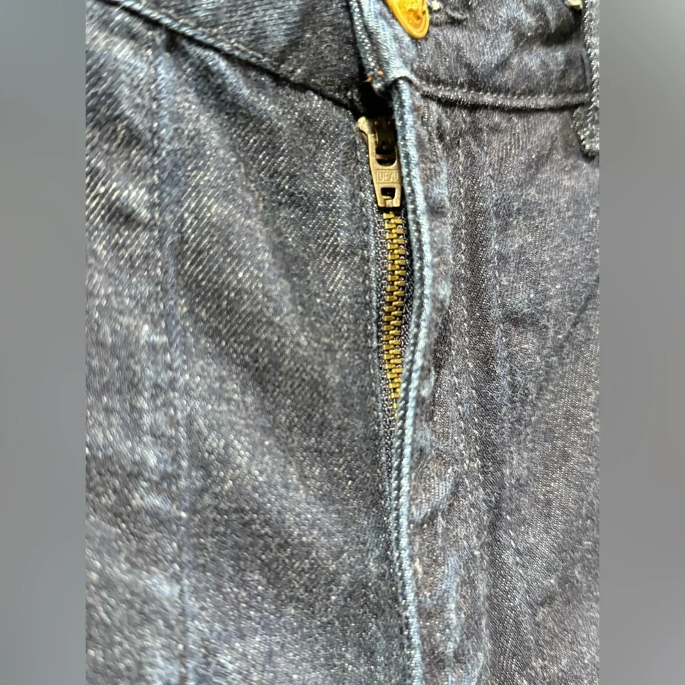 TORY BURCH High Rise Cropped Flare Jeans Women’s Size 25 in Blue Dark Wash